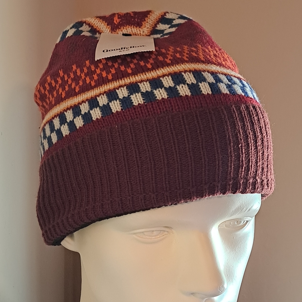 Patterned Beanie